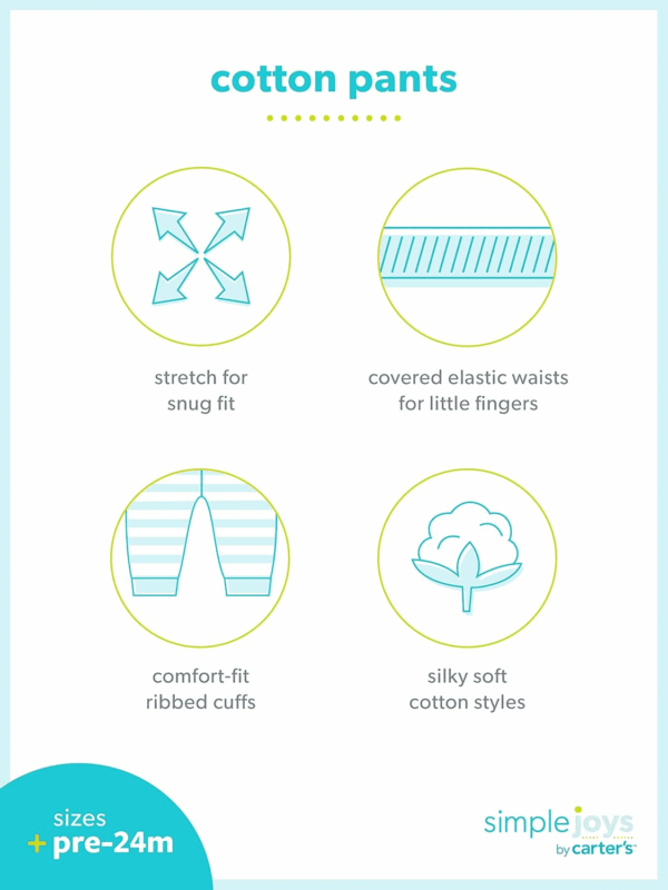 Unisex Babies' Pant, Pack of 4 - Image 6