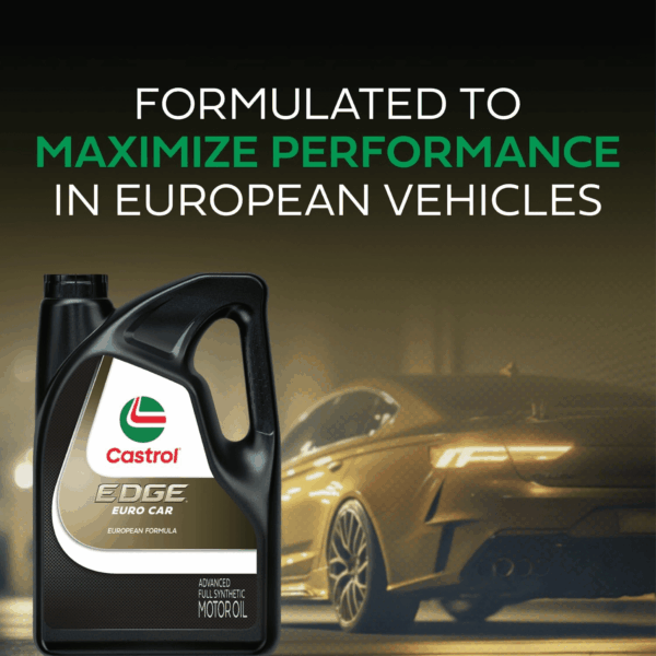 Edge Euro 5W-40 A3/B4 Advanced Full Synthetic Motor Oil, 1 Quart, Pack of 6 - Image 5