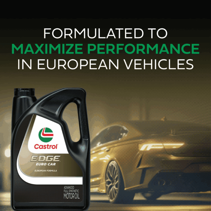 Edge Euro 5W-40 A3/B4 Advanced Full Synthetic Motor Oil, 1 Quart, Pack of 6 - Image 5