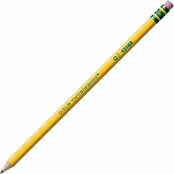 Wood-Cased Pencils, Pre-Sharpened, #2 HB Soft, Yellow, 30 Count - Image 4