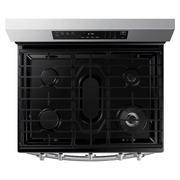 30-In 5 Burners 6.0-Cu Ft Air Fry Convection Oven Freestanding Natural Gas Range ( Fingerprint Resistant Stainless Steel ) - Image 10