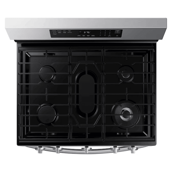 30-In 5 Burners 6.0-Cu Ft Air Fry Convection Oven Freestanding Natural Gas Range ( Fingerprint Resistant Stainless Steel ) - Image 10