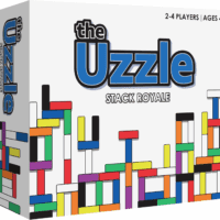 Stack Royale Board Game, Fast & Fun Family Board Game for Children & Adults, Color Block Puzzles Games for Ages 4+