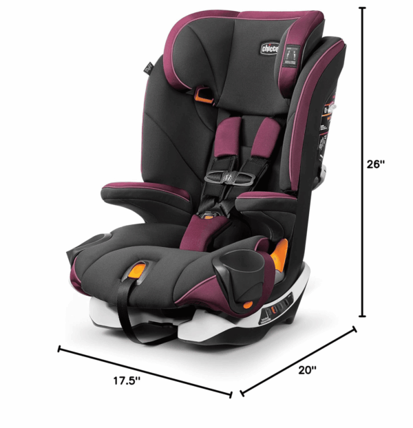 Myfit Harness + Booster Car Seat, Gardenia - Image 8