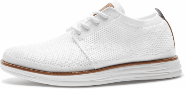 Men'S Knitflex Breeze Mesh Sneakers Oxfords Lace-Up Lightweight Casual Walking Shoes - Image 2