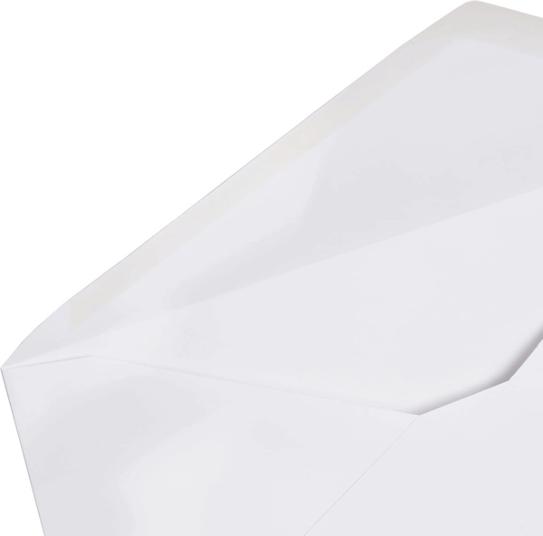 #10 Business Letter Envelopes with Gummed Seal, 500-Pack, No Tint - Image 4