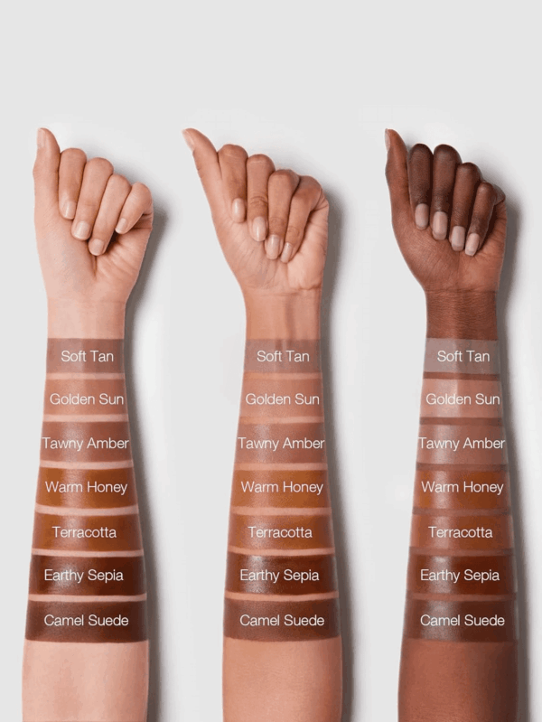 Sun Sculpt Cool Toned Liquid Contour Stick Long Lasting Cream Bronzer Makeup - Camel Suede - Image 6