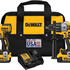 20V MAX Hammer Drill and Impact Driver, Cordless Power Tool Combo Kit with 2 Batteries and Charger (DCK299M2)