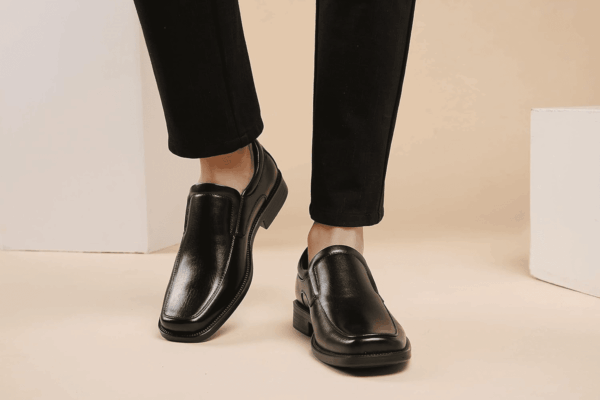 Men'S Classic Modern Formal Slip on Dress Shoes - Image 5