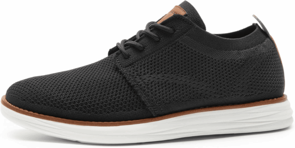 Men'S Knitflex Breeze Mesh Sneakers Oxfords Lace-Up Lightweight Casual Walking Shoes - Image 2