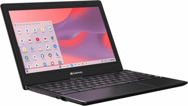 Gateway Chromebook 311 CBO311-1H-C1MX Laptop | Intel Celeron N4500 | 11.6" HD (1366 X 768) Display | 4GB LPDDR4X | 64GB Emmc | Wi-Fi 5 802.11Ac | Chrome OS | Star Black - Image 2