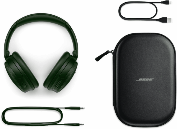 Quietcomfort Bluetooth Headphones, Wireless Headphones with Active over Ear Noise Cancelling and Mic, Deep Bass, up to 24 Hours of Playtime, Cypress Green - Limited Edition - Image 6