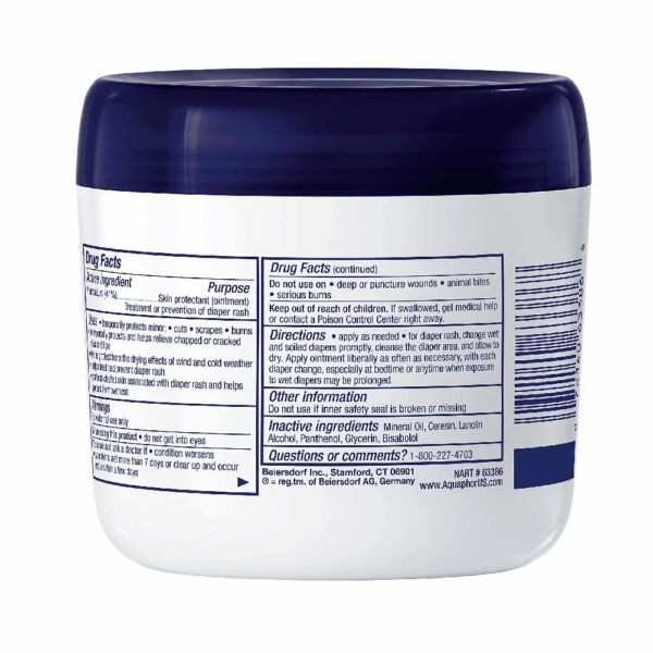Baby Healing Ointment Advanced Therapy Skin Protectant for Chapped or Dry Skin, Drool Rash and Diaper Rash Ointment, 14 Oz Jar - Image 8
