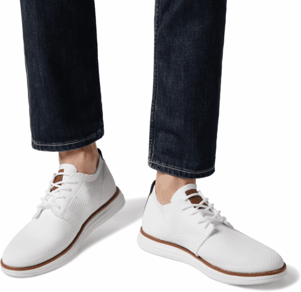 Men'S Knitflex Breeze Mesh Sneakers Oxfords Lace-Up Lightweight Casual Walking Shoes - Image 6