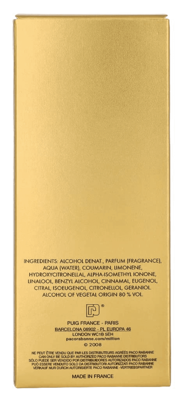 1 Million EDT Spray - Notes of Leather, Amber and Tangerine for Rebellious Men - Image 5
