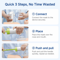 Choking Rescue Device, FSA HSA Eligible Portable Suction Rescue Device First Aid Kit for Kids and Adults, Portable Airway Suction Device-Home Kit - Image 6