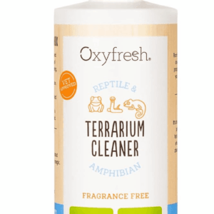 Premium Terrarium Cleaner – Professional Amphibian and Reptile Terrarium Smell Eliminator – Safe & Quickly Removes Waste & Odors – Streak Free Glass – Bleach Free