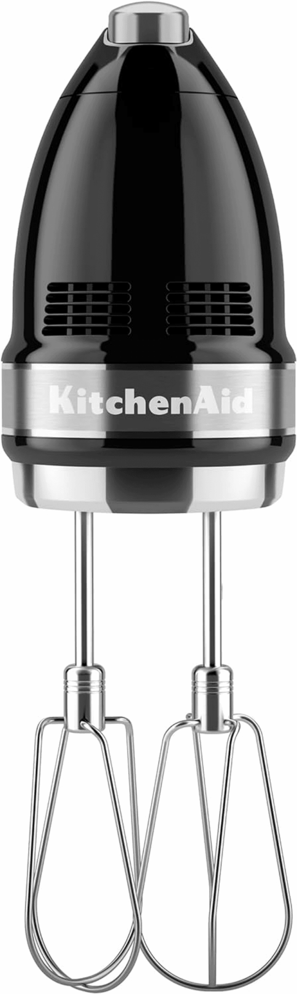 9-Speed Digital Hand Mixer with Turbo Beater II Accessories and Pro Whisk - Onyx Black & Variable Speed Corded Hand Blender KHBV53, Onyx Black - Image 4