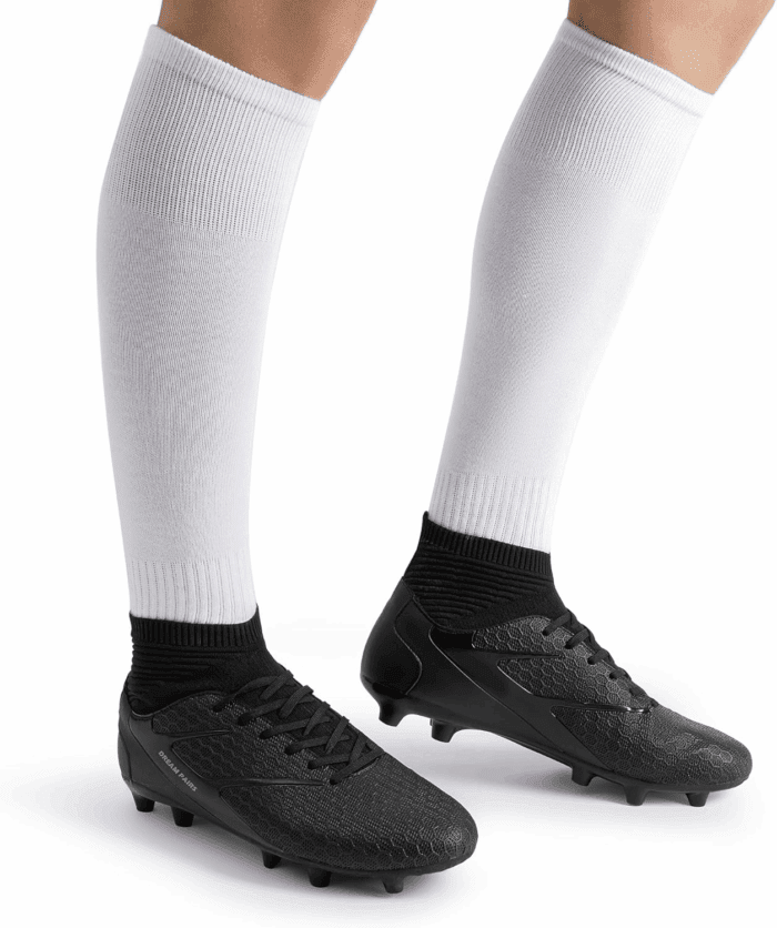 Men'S High-Tops Soccer Cleats Lace-Up Adult Football Shoes Lightweight Professional Athletic Training Soccer Shoes - Image 8