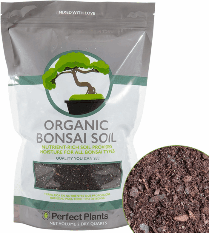 Bonsai Soil by  - 2Qts. | Premium All-Purpose Mix Bonsai Tree Varieties