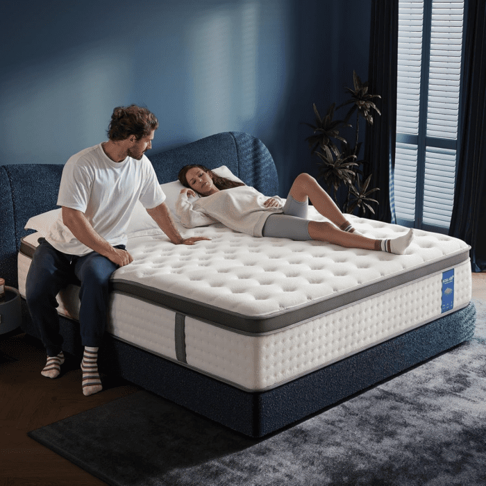 Quueen Size Mattress,14 Inch Queen Mattress in a Box,Superior Hybrid Mattress with Gel Memory Foam or Lumbar Support ,100 Night Trial,Maximum Support,Pressure Relief,Zoned Support Spring, Medium Firm