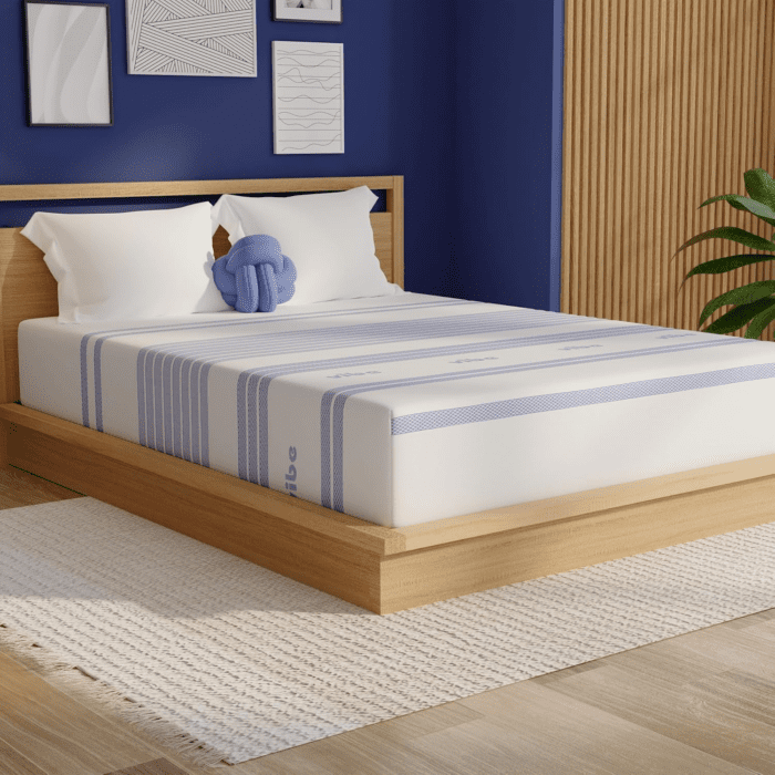 Gel Memory Foam Mattress, 12-Inch Certipur-Us Certified Bed-In-A-Box, Queen, White - Image 4