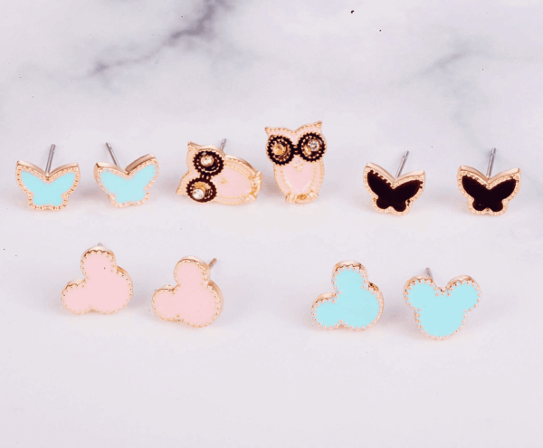 30 Pairs Hypoallergenic Earrings for Girls Sensitive Ears with Stainless Steel Post -Assorted Cute Stud Earrings for Teens Girls Women - Image 5