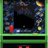 Galaga Micro Player Pro: Arcade Classics 2 Games in 1, Retro Mini Arcade Machine, Playable 6.75 Inch Collectible, Color Display - Image 2