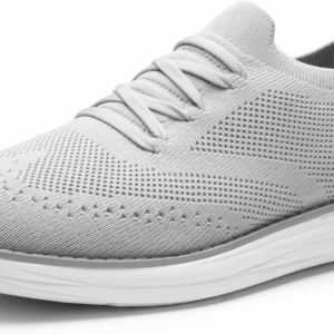 Men'S Knitflex Smartcraft Mesh Oxfords Sneakers Casual Dress Lace-Up Lightweight Walking Shoes