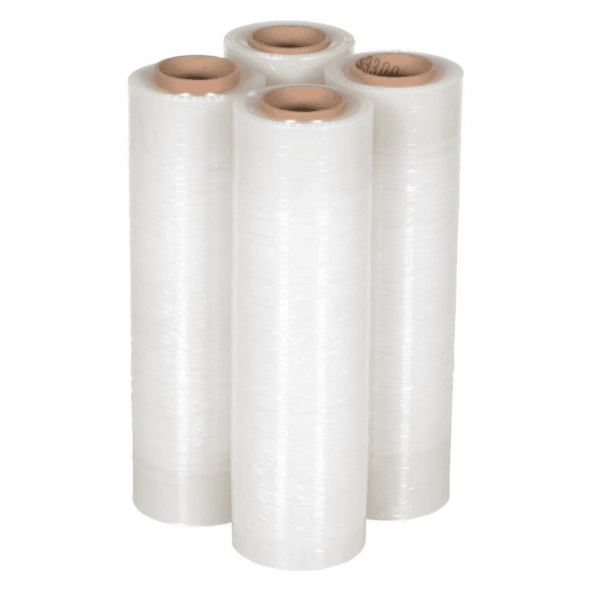 4 Rolls Heavy Duty 18" X 1500 Ft 80 Gauge Premium Clear Pallet Wrap Stretch Wrap Shrink Film - Best Quality 40 Lb per Case Industrial Grade - Image 5