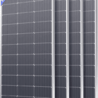 400W Solar Panel, 4 Pcs 100 Watt Solar Panel 12V 10BB, High Efficiency Monocrystalline PV Modules,Ideal for RV, Trailer, Camper, Marine, Rooftop, Home, Farm, Off-Grid System (4PCS 100W)