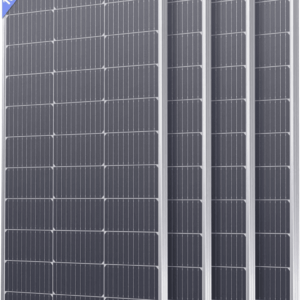 400W Solar Panel, 4 Pcs 100 Watt Solar Panel 12V 10BB, High Efficiency Monocrystalline PV Modules,Ideal for RV, Trailer, Camper, Marine, Rooftop, Home, Farm, Off-Grid System (4PCS 100W)