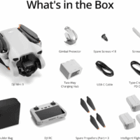 Mini 3 Fly More Combo ( RC), Drones with Camera for Adults 4K, 3 Batteries for 114-Min Flight Time, Vertical Shooting, 32800Ft (10Km) Video Transmission, Lightweight Mini Drone for Beginners - Image 8