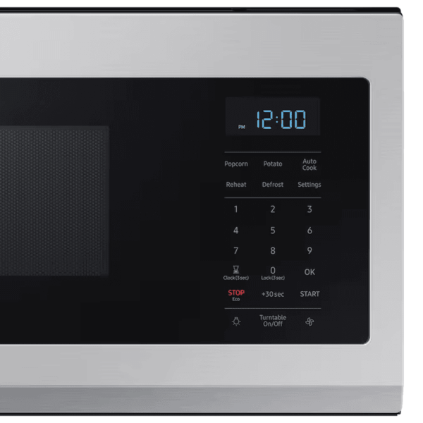 Smart SLIM 1.1-Cu Ft Low Profile 29.88-In Over-The-Range Microwave ( Fingerprint Resistant Stainless Steel ) - Image 8