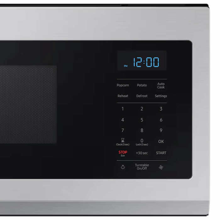 Smart SLIM 1.1-Cu Ft Low Profile 29.88-In Over-The-Range Microwave ( Fingerprint Resistant Stainless Steel ) - Image 8