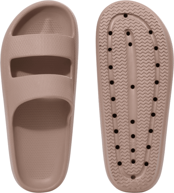 Orthopedic Slide Sandals for Women with Arch Support Pillow Soft Recovery Slip on Sandals Lightweight Summer Cloud Slippers for Plantar Fasciitis - Image 6