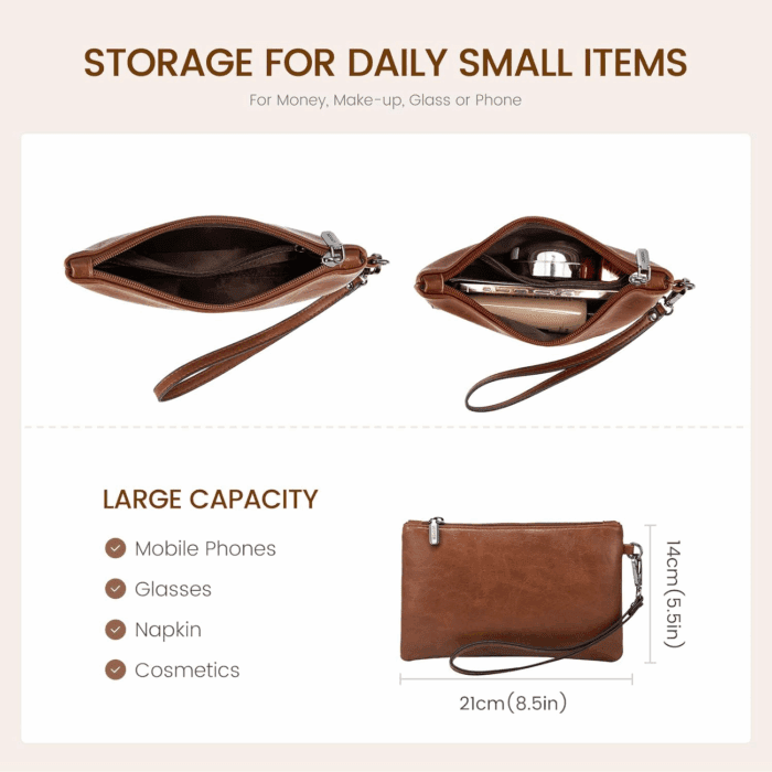 Laptop Bag for Women, 15.6 Inch Laptop Tote Bag Vintage Work Bags for Women Computer Bag Office Briefcase Handbag - Image 6