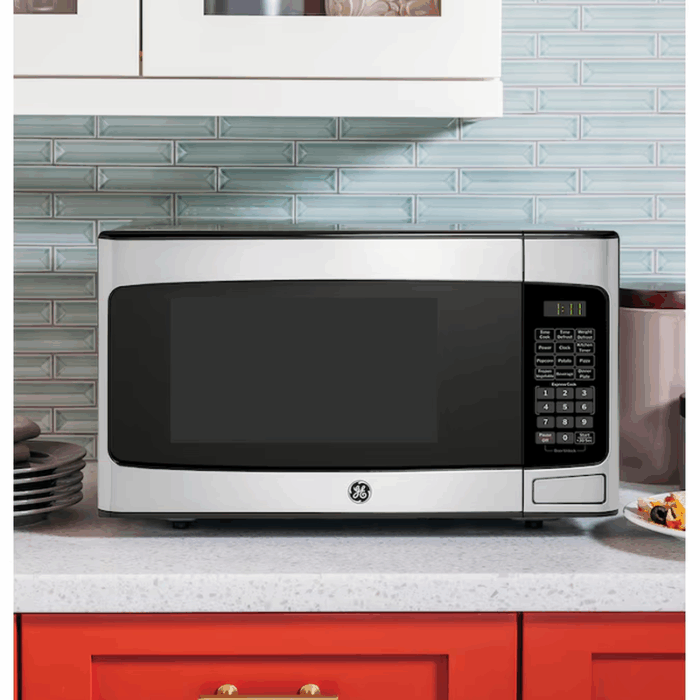 1.1-Cu Ft Medium 950 -Watt Countertop Microwave ( Stainless Steel ) - Image 4