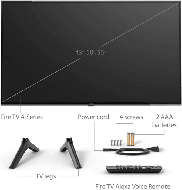 Fire TV 43" 4-Series 4K UHD Smart TV with Alexa Voice Remote Enhanced, Stream Live TV without Cable - Image 7