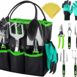 Treasured Gifts for Mom - Heavy Duty Gardening Tools - 22-Piece Gardening Gifts for Women, Mom, Men - Durable, Ergonomic Garden Tool Set