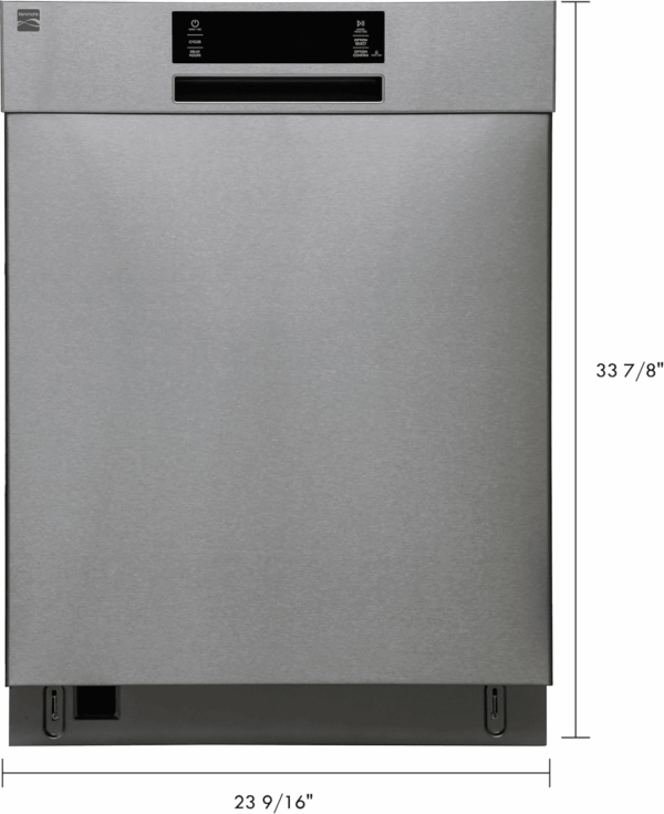 24" Built-In Stainless Steel Tub Dishwasher with Smartwash, Smart Dry, and Morespace Adjustable Rack, Energy Star Certified, Fingerprint Resistant Stainless Steel - Image 2
