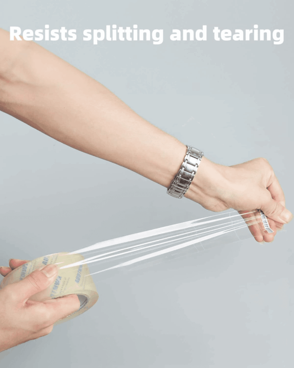 Packing Tape Refills, Clear, Packaging Tape Heavy Duty Designed for Moving, Shipping and Packing, Mailing,1.88" X 60 Yds, 2 Rolls - Image 6