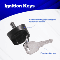 Ignition Keys Compatible with Big Joe EP Electric Pallet Jacks E30 EZ30 EPT20-15ET JX1 JX2 Part Numbers 1115-500016-00 111550001600 - Image 2
