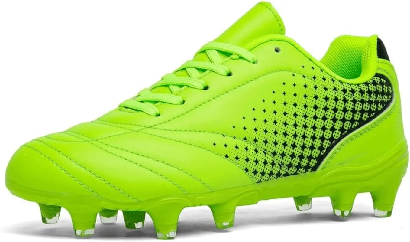Soccer Shoes for Boys Girls Soccer Cleats Boys Girls Kids Athletic Outdoor Football Shoes Youth Football Cleats Outdoor & Indoor Soccer Shoes Lightweight, Running & Training for Students