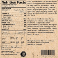 Raw Grass Fed Whey Protein Powder, Happy Healthy Cows, Undenatured, Gmo-Free, Hormone Free, Soy Free, Gluten Free, Unflavored, Unsweetened, 5LB - Image 4