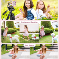 Upgrade Digital Camera,Autofocus 50MP FHD 1080P Camera with 16X Zoom anti Shake,Compact Camera for Kid Student Children Teen Girl Boy,Kids Camera with 32GB SD Card,2 Batteries - Image 4