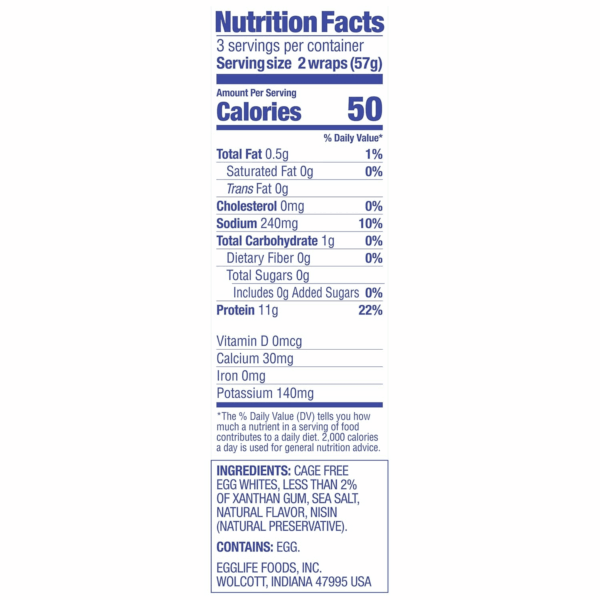 Original Egg White Wraps - (6 Count) - Refrigerated, Flourless, Gluten Free Wraps - Low Carb Tortilla Alternative - Image 8
