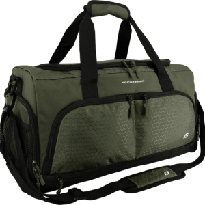 Ultimate Gym Bag 2.0: the Durable Crowdsource Designed Duffel Bag with 10 Optimal Compartments Including Water Resistant Pouch