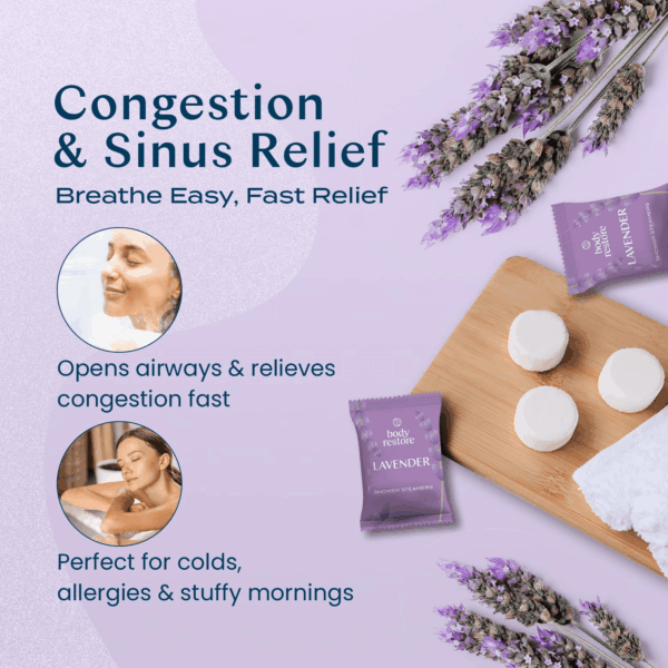 Shower Steamers Aromatherapy 15 Pack - Mothers Day Gifts for Mom, Grandma, Birthday Gift for Dad, Daughter, Best Friend, Travel Essentials, Stress Relief, Self Care, Bath Bombs - Lavender - Image 4