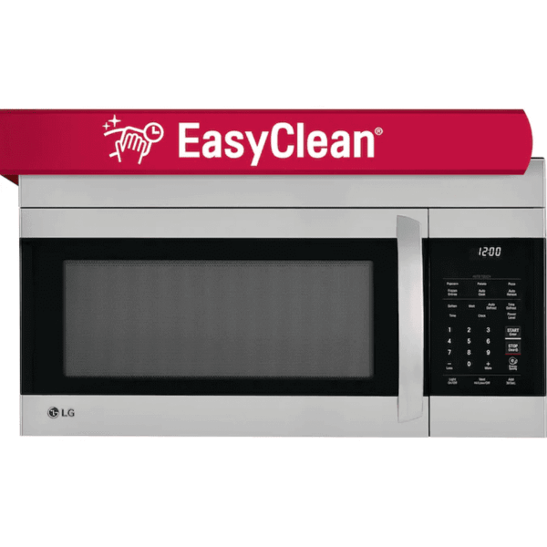Easyclean 1.7-Cu Ft 29.88-In Over-The-Range Microwave with Sensor Cooking ( Stainless Steel ) - Image 7